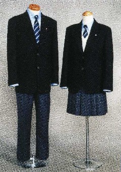 天羽高校、男子制服