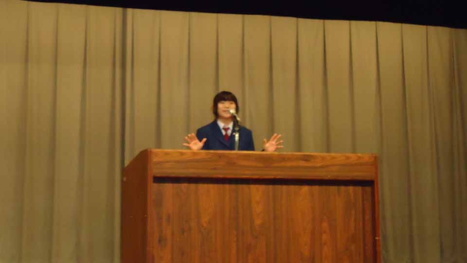 英語スピーチコンテスト 県大会 について
