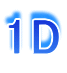 1D
