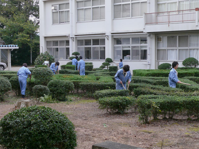 君津青葉高等学校校内画像