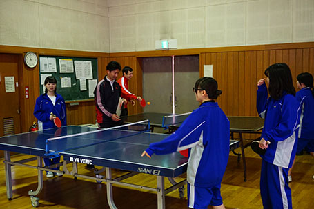 日本語を母語としない生徒サポートプログラム 体育 英語 千葉県立生浜高等学校