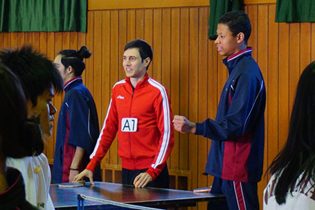 日本語を母語としない生徒サポートプログラム 体育 英語 千葉県立生浜高等学校