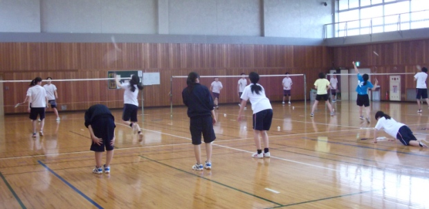 バドミントン部 部活動紹介 千葉県立八千代東高等学校