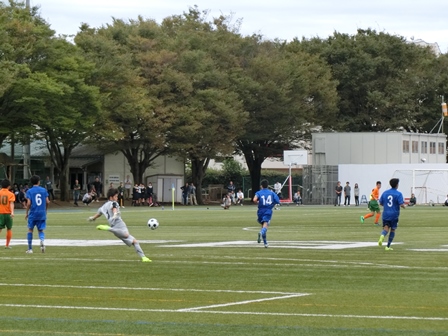 第95回全国高校サッカー選手権大会千葉県大会の様子