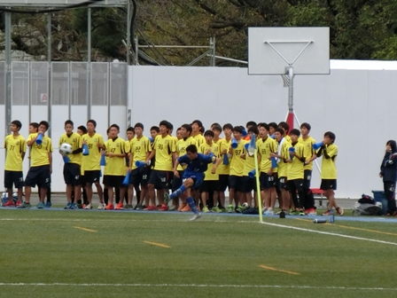 第95回全国高校サッカー選手権大会千葉県大会の様子