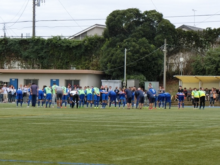 第95回全国高校サッカー選手権大会千葉県大会の様子