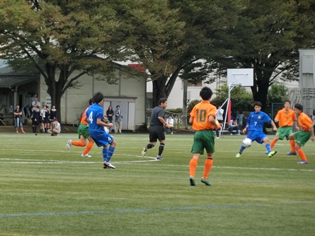 第95回全国高校サッカー選手権大会千葉県大会の様子