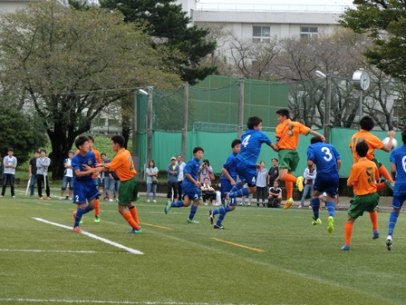 第95回全国高校サッカー選手権大会千葉県大会の様子