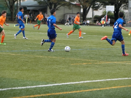 第95回全国高校サッカー選手権大会千葉県大会の様子