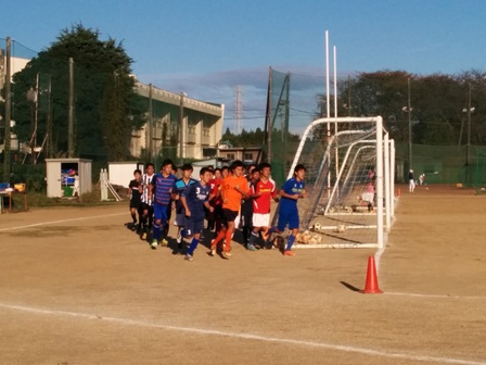 サッカー部　練習風景
