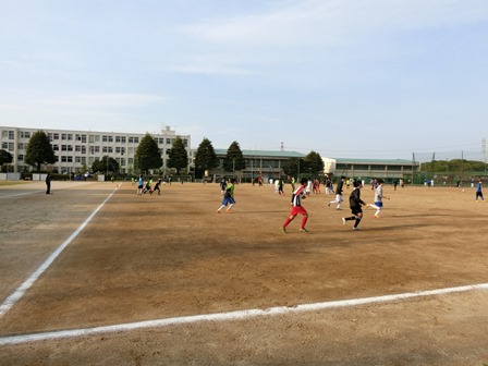 サッカー部　練習風景