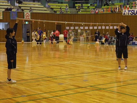 なのはな合同運動会の手伝い風景