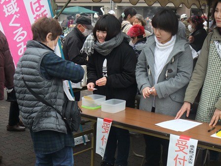 「八千代市村上団地「餅つき大会」」の様子
