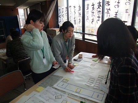 八千代市避難所運営訓練の様子