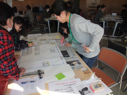 八千代市避難所運営訓練の様子