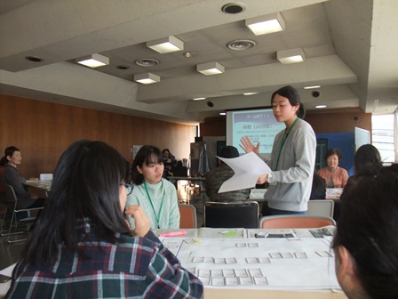 八千代市避難所運営訓練の様子