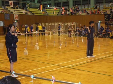 八千代市「なのはな合同運動会」の様子