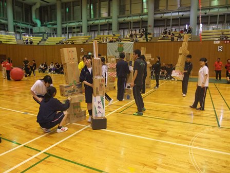 八千代市「なのはな合同運動会」の様子