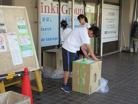 「2019年 村上団地夏祭り」の様子