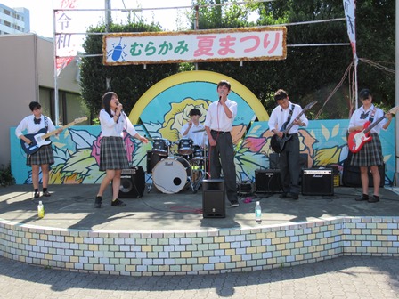 「2019年 村上団地夏祭り」の様子