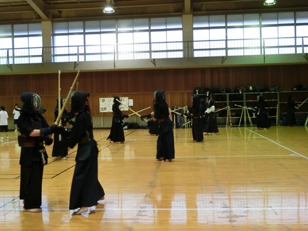 剣道部　練習風景