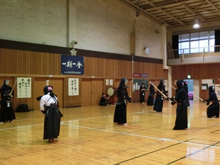 剣道部　練習風景