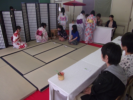 文化祭での発表