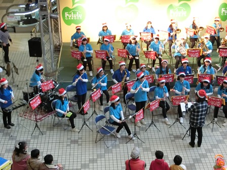 クリスマスコンサート in フルルガーデンの様子