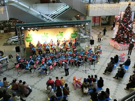 クリスマスコンサート in フルルガーデンの様子
