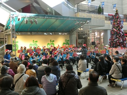 クリスマスコンサート in フルルガーデンの様子