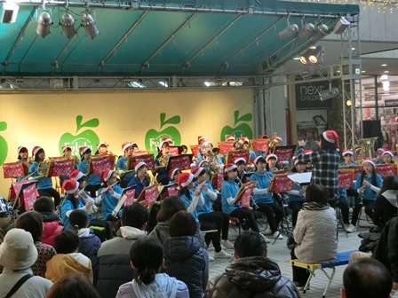 クリスマスコンサート in フルルガーデンの様子