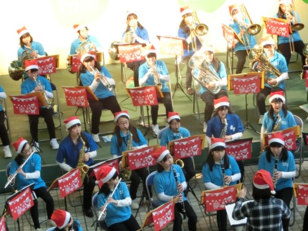 クリスマスコンサート in フルルガーデンの様子