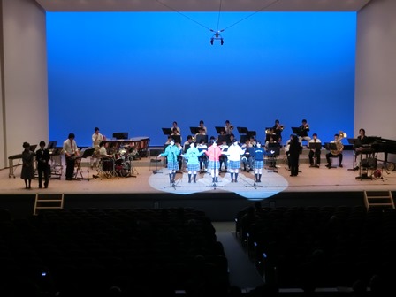 定期演奏会 in 八千代市市民会館の様子
