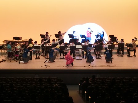 定期演奏会 in 八千代市市民会館の様子