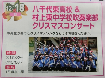 クリスマスコンサート in フルルガーデンの様子