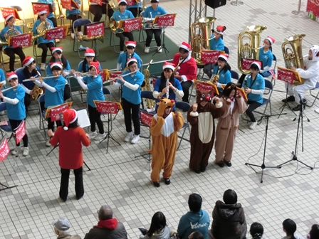 クリスマスコンサート in フルルガーデンの様子