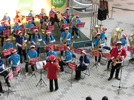 クリスマスコンサート in フルルガーデンの様子