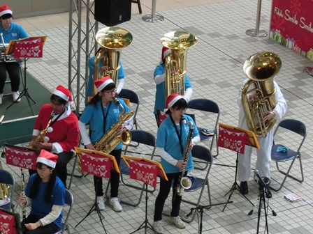 クリスマスコンサート in フルルガーデンの様子