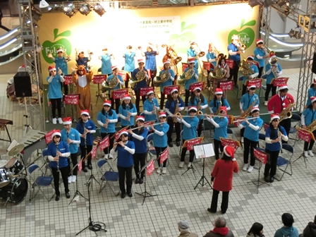 クリスマスコンサート in フルルガーデンの様子
