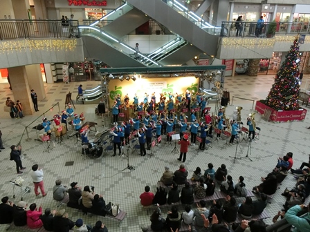 クリスマスコンサート in フルルガーデンの様子