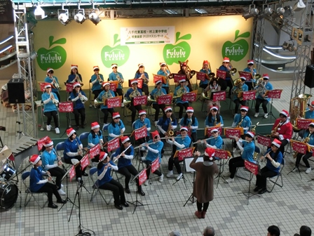 クリスマスコンサート in フルルガーデンの様子