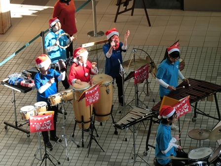 クリスマスコンサート in フルルガーデンの様子