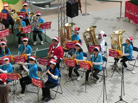 クリスマスコンサート in フルルガーデンの様子