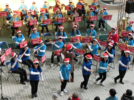 クリスマスコンサート in フルルガーデンの様子