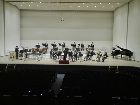 定期演奏会 in 八千代市市民会館の様子
