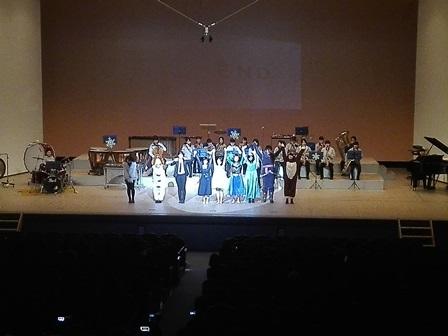 定期演奏会 in 八千代市市民会館の様子