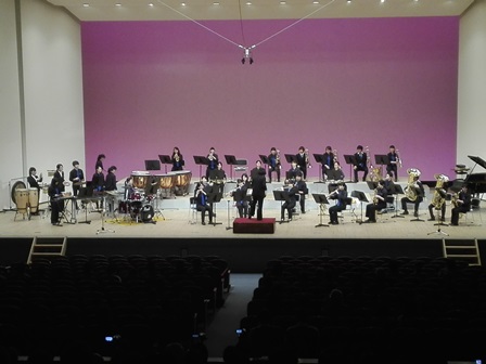 定期演奏会 in 八千代市市民会館の様子