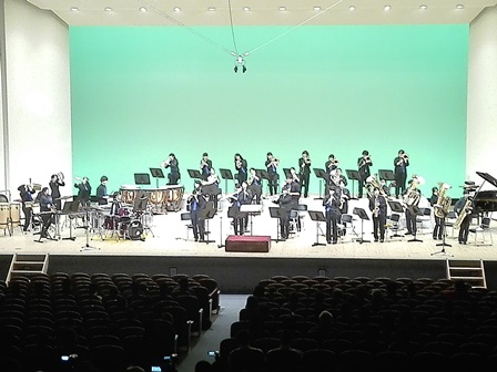 定期演奏会 in 八千代市市民会館の様子