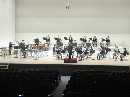 定期演奏会 in 八千代市市民会館の様子