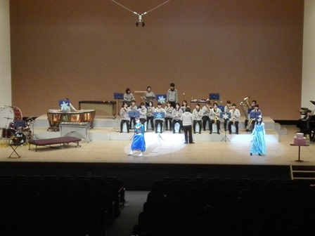 定期演奏会 in 八千代市市民会館の様子